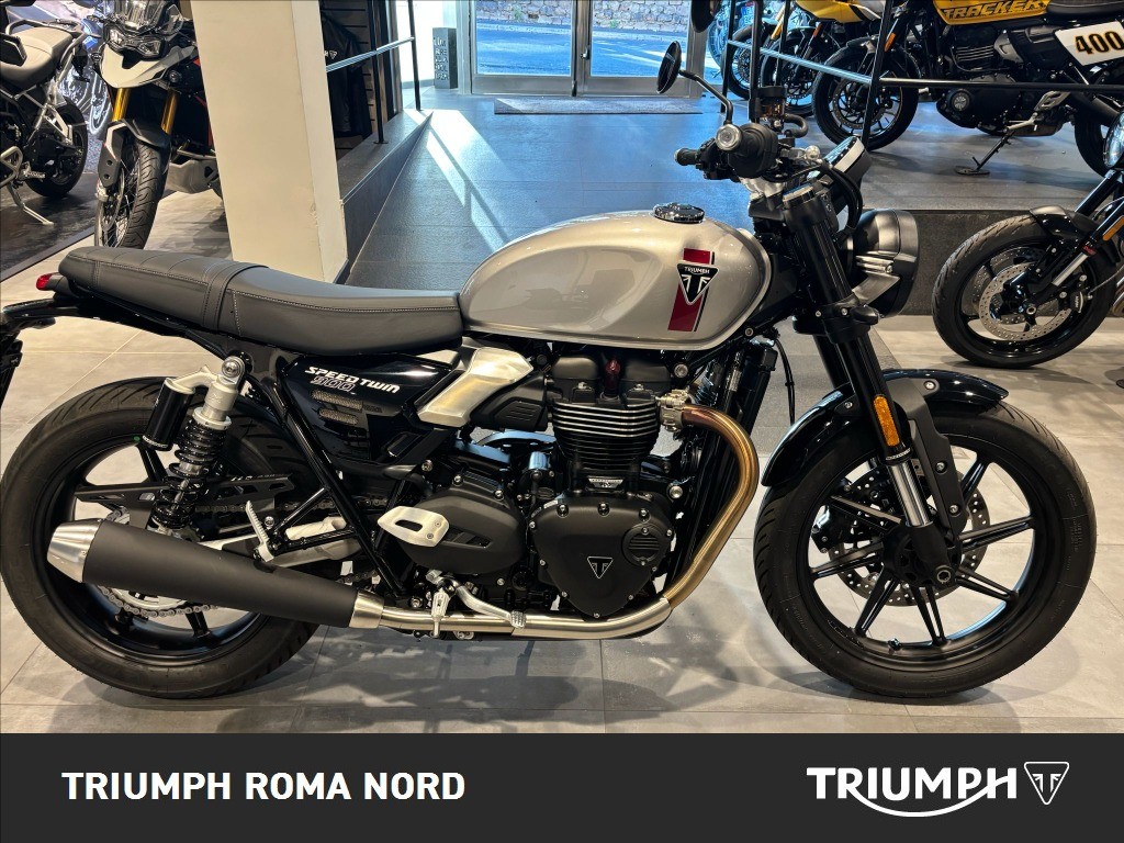 TRIUMPH Speed Twin 900 Pure White/Blue/Orange Abs