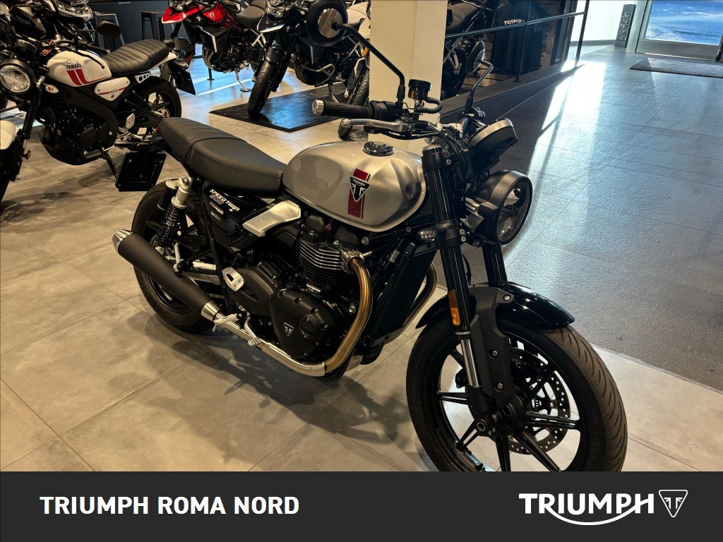 TRIUMPH Speed Twin 900 Pure White/Blue/Orange Abs