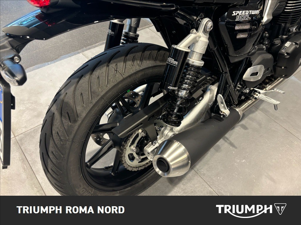 TRIUMPH Speed Twin 900 Pure White/Blue/Orange Abs