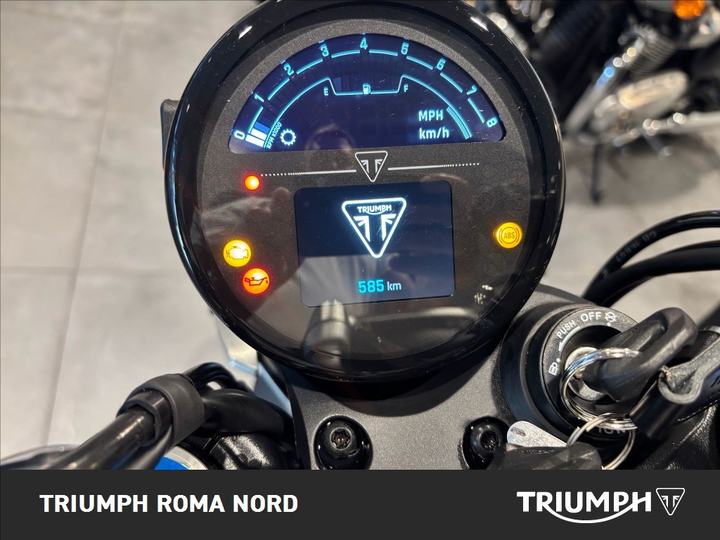 TRIUMPH Speed Twin 900 Pure White/Blue/Orange Abs