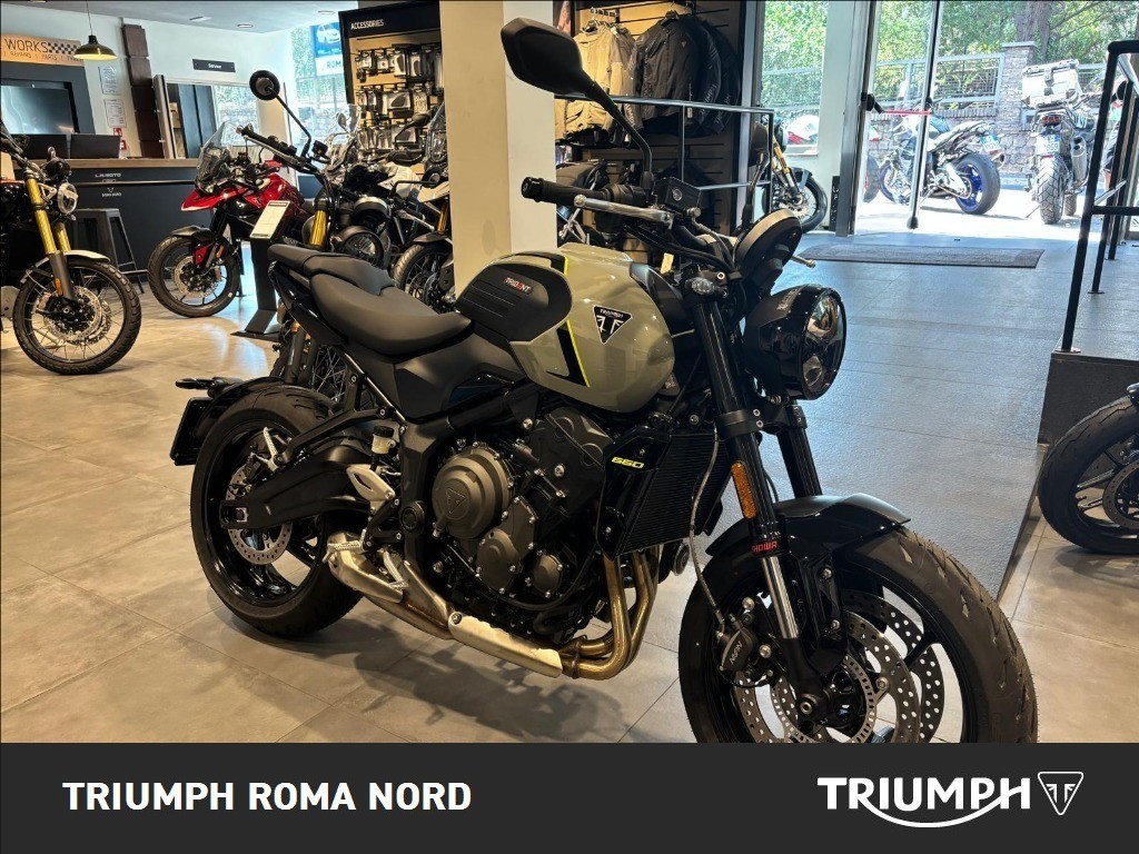 TRIUMPH Trident 660 Stone Grey Abs