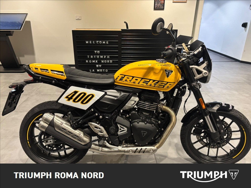 TRIUMPH Tracker 400 Racing Yellow Abs